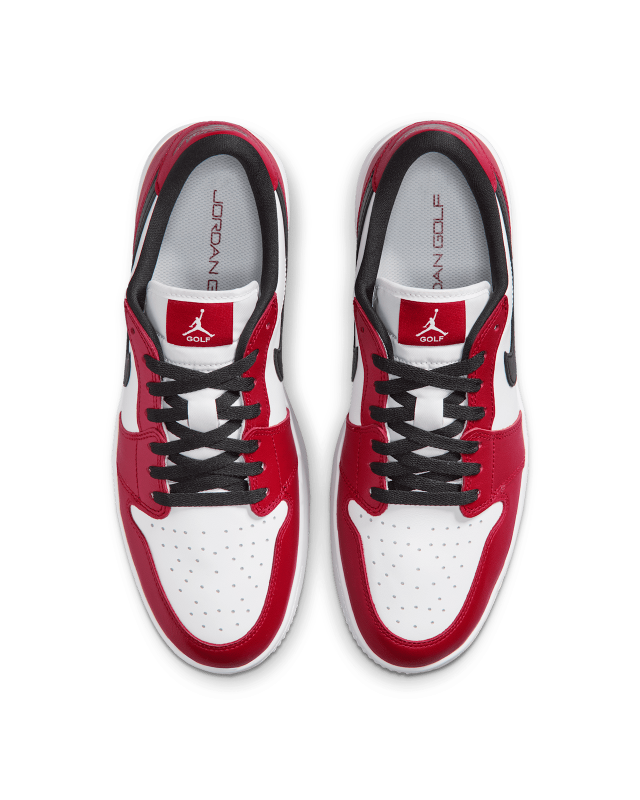 NIKE公式】エア ジョーダン 1 LOW G スパイク 'Varsity Red and White
